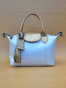 Elcee Bag - Glowing White GL1 Elcee Bag - Glowing White GL1 Jual Tas Kulit Asli Jogja Genkzhi Leather
