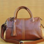 Erzhi Bag - Brown GL3 Jual Tas Kulit Asli Jogja Genkzhi Leather