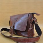 Frezza Bag - Dark Brown GL25 Jual Tas Kulit Asli Jogja Genkzhi Leather